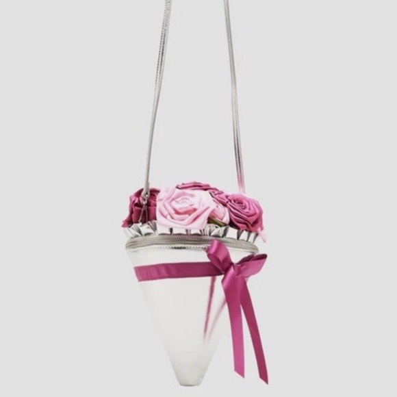 KITSCH SOMETHIN NEW Pink Bouquet Bag - Picture 3 of 4